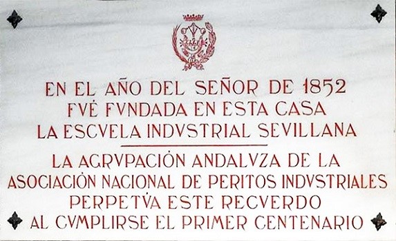 Emblema, descripción de las características de los uniformes de los Peritos Industriales. Difundidas por la Asociación de Peritos Industriales. 1914.